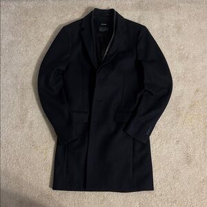 The Kooples Men’s Black Trench Coat